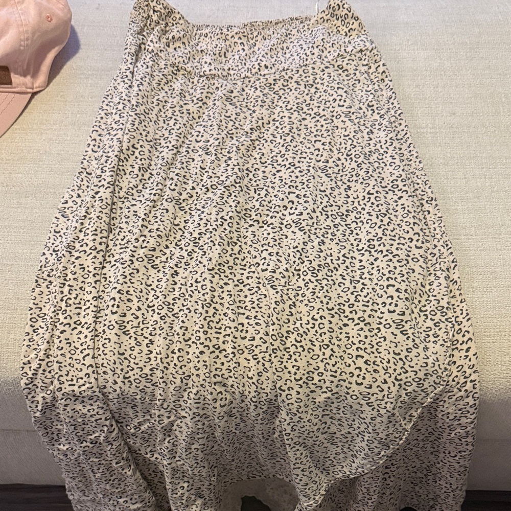 Leopard Print Women's Skirt